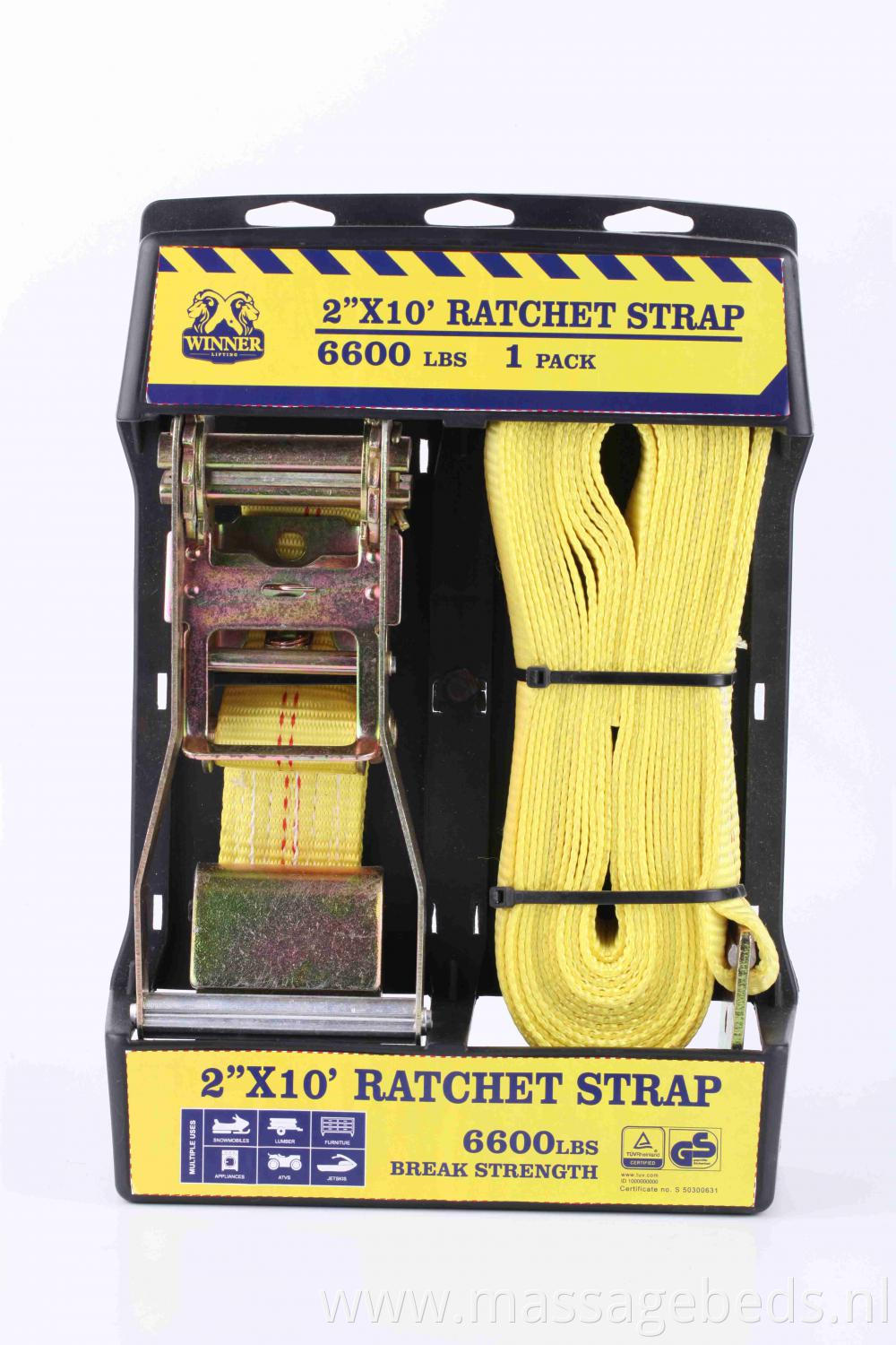 2''X10' Ratchet Buckle Strap Kit